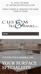 Mobile Screenshot of customtileco.com